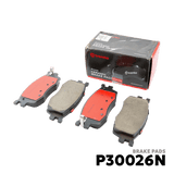 2006 - 2011 HYUNDAI ACCENT GEN 3 BRAKE PAD - BREMBO - P30026N
