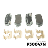 2012 - 2021 HYUNDAI ACCENT GEN 4 / RB BRAKE PAD - BREMBO - P30047N