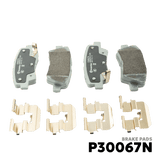 2011 - 2020 HYUNDAI ACCENT GEN 4 / RB BRAKE PAD - BREMBO - P30067N