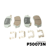 2015 - 2021 HYUNDAI ACCENT GEN 4 / RB BRAKE PAD - BREMBO - P30073N