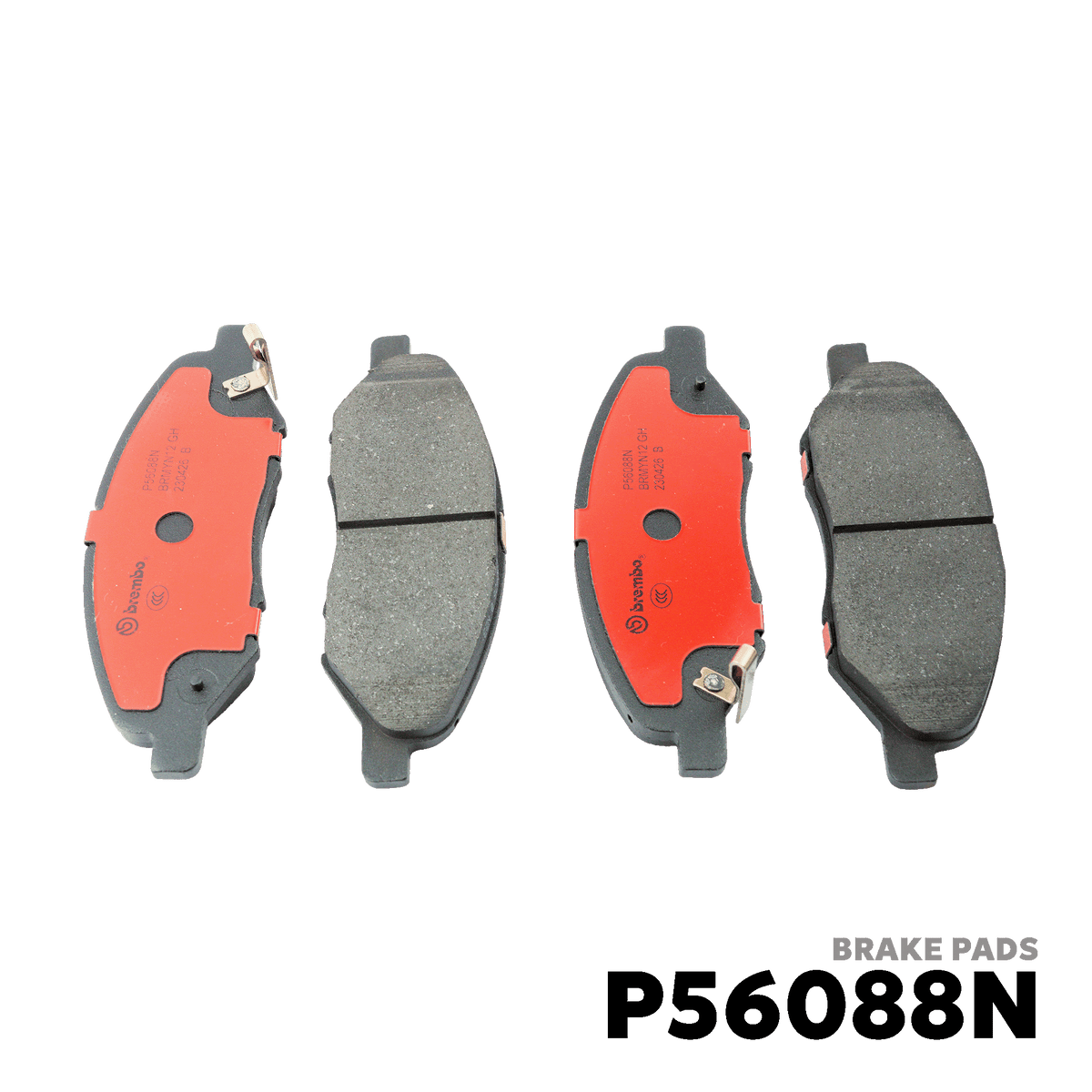2006 - 2013 NISSAN TIDA HATCHBACK / SEDAN BRAKE PAD - BREMBO - P56088N