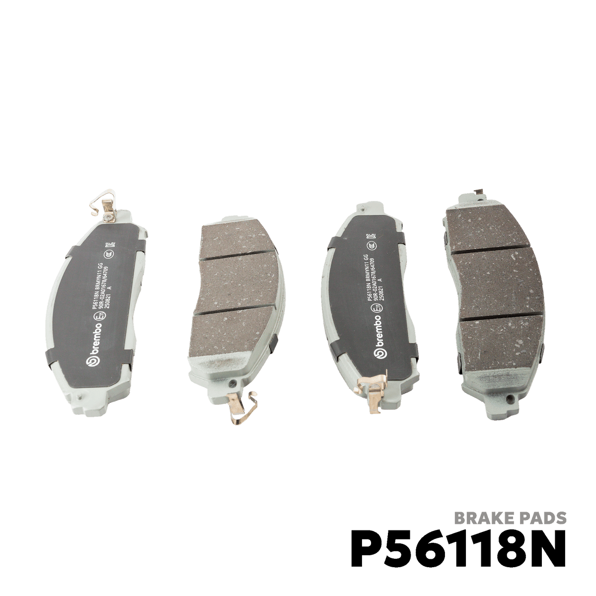 2015 - PRESENT NISSAN NAVARA NP300 / D23 BRAKE PAD - BREMBO - P56118N
