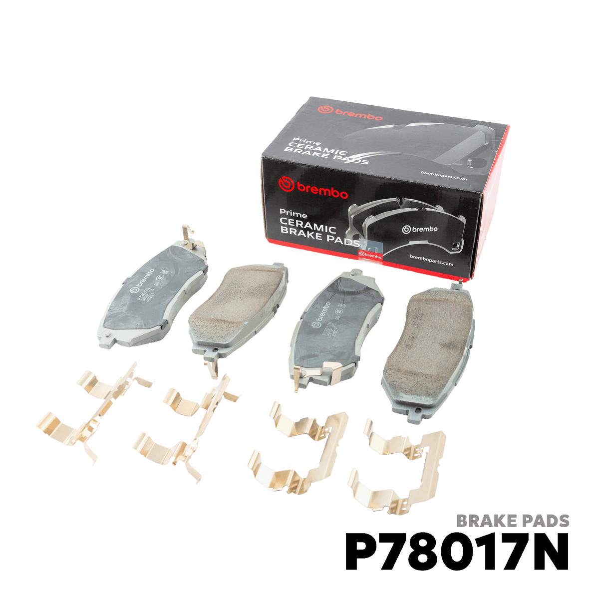 2012 - 2022 SUBARU XV GEN 1 / 2 BRAKE PAD - BREMBO - P78017N