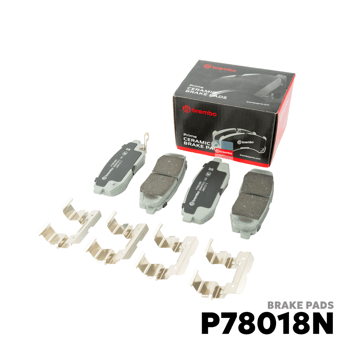 2012 - 2021 TOYOTA 86 / GT86 BRAKE PAD - BREMBO - P78018N