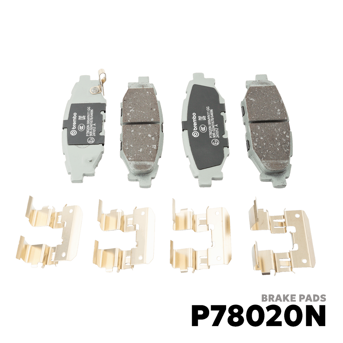 2013 - 2018 SUBARU FORESTER GEN 4 BRAKE PAD - BREMBO - P78020N