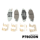 2013 - 2018 SUBARU FORESTER GEN 4 BRAKE PAD - BREMBO - P78020N