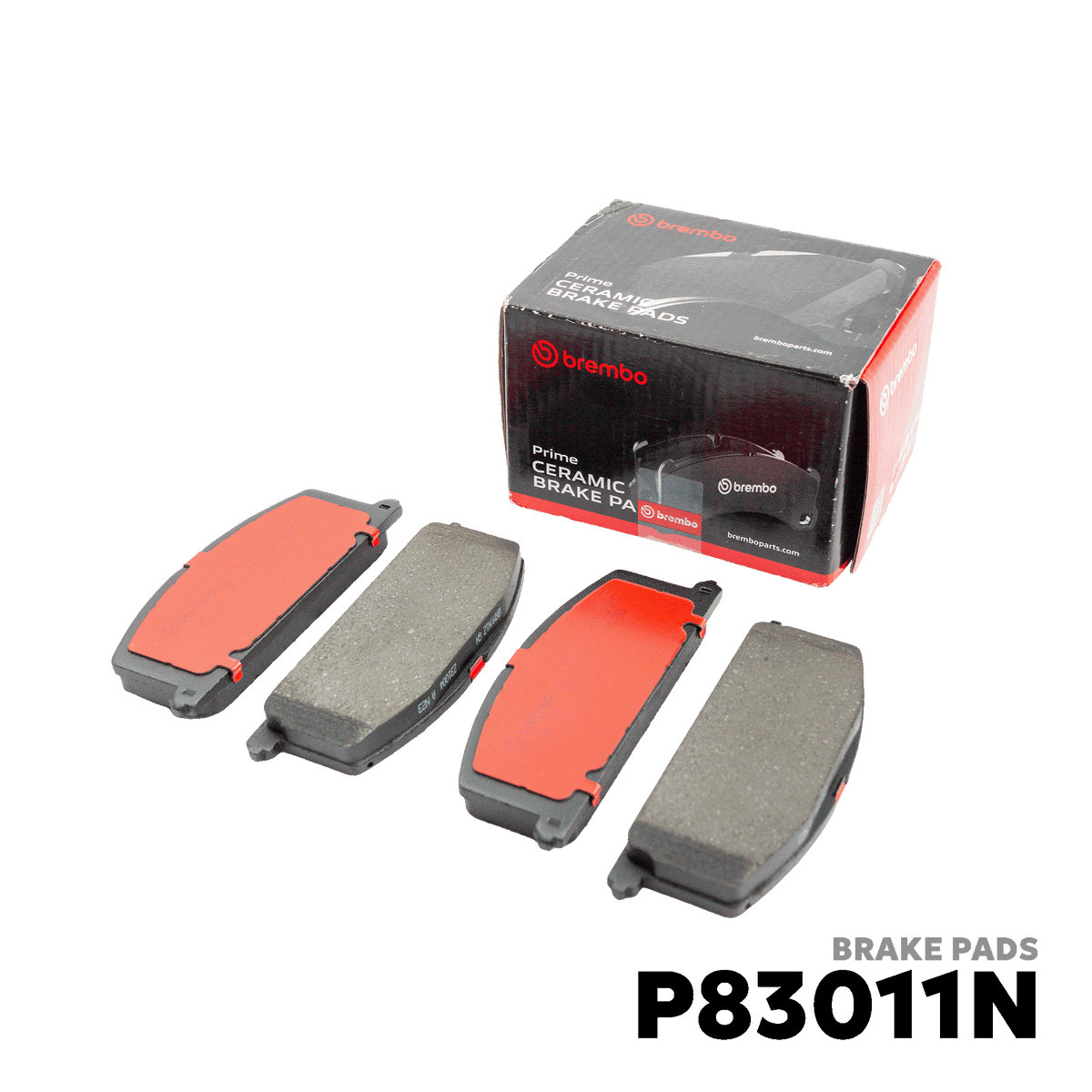 1988 - 1992 TOYOTA COROLLA EE90 / AE92 BRAKE PAD - BREMBO - P83011N