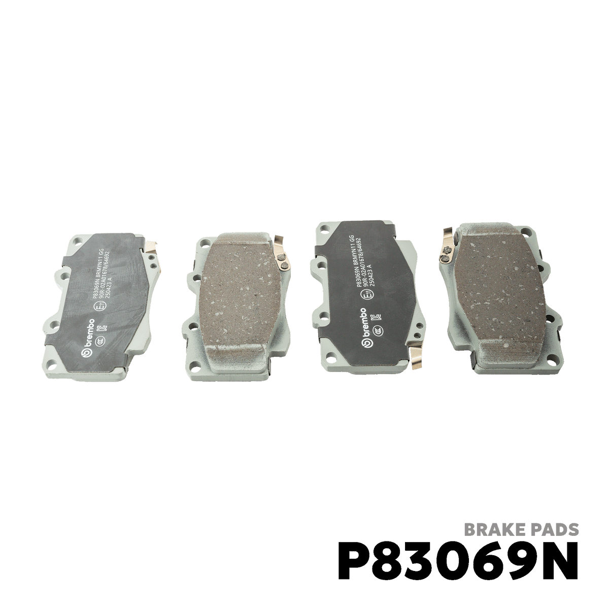 2002 - 2006 TOYOTA CAMRY GEN 5 BRAKE PAD - BREMBO - P83069N