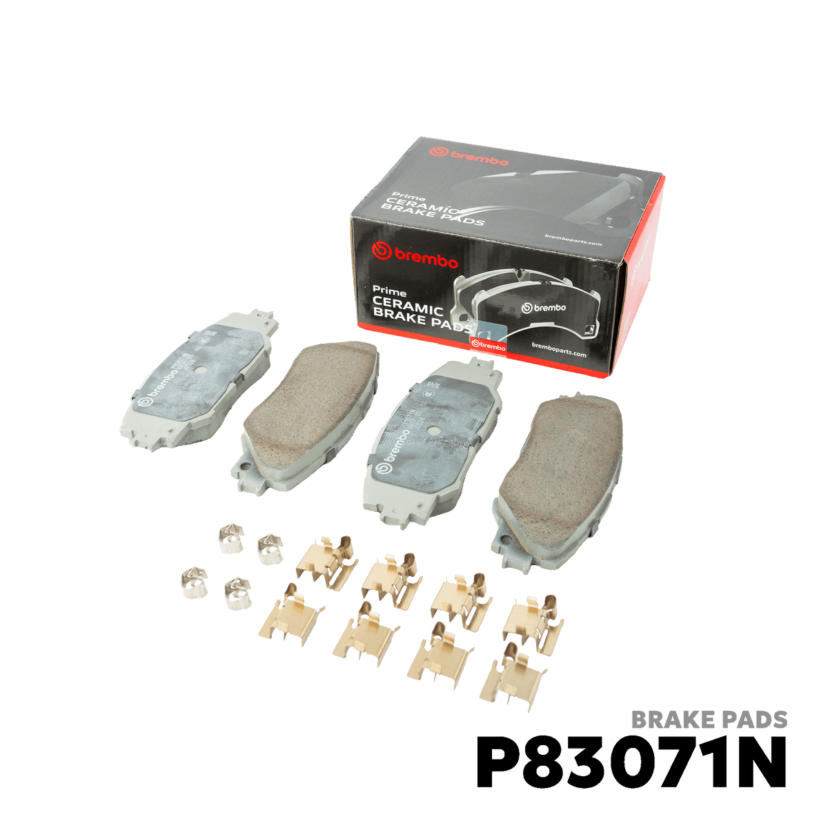 2006 - 2012 TOYOTA RAV4 GEN 3 BRAKE PAD - BREMBO - P83071N