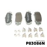 2007 - 2013 TOYOTA VIOS GEN 2 BRAKE PAD - BREMBO - P83086N