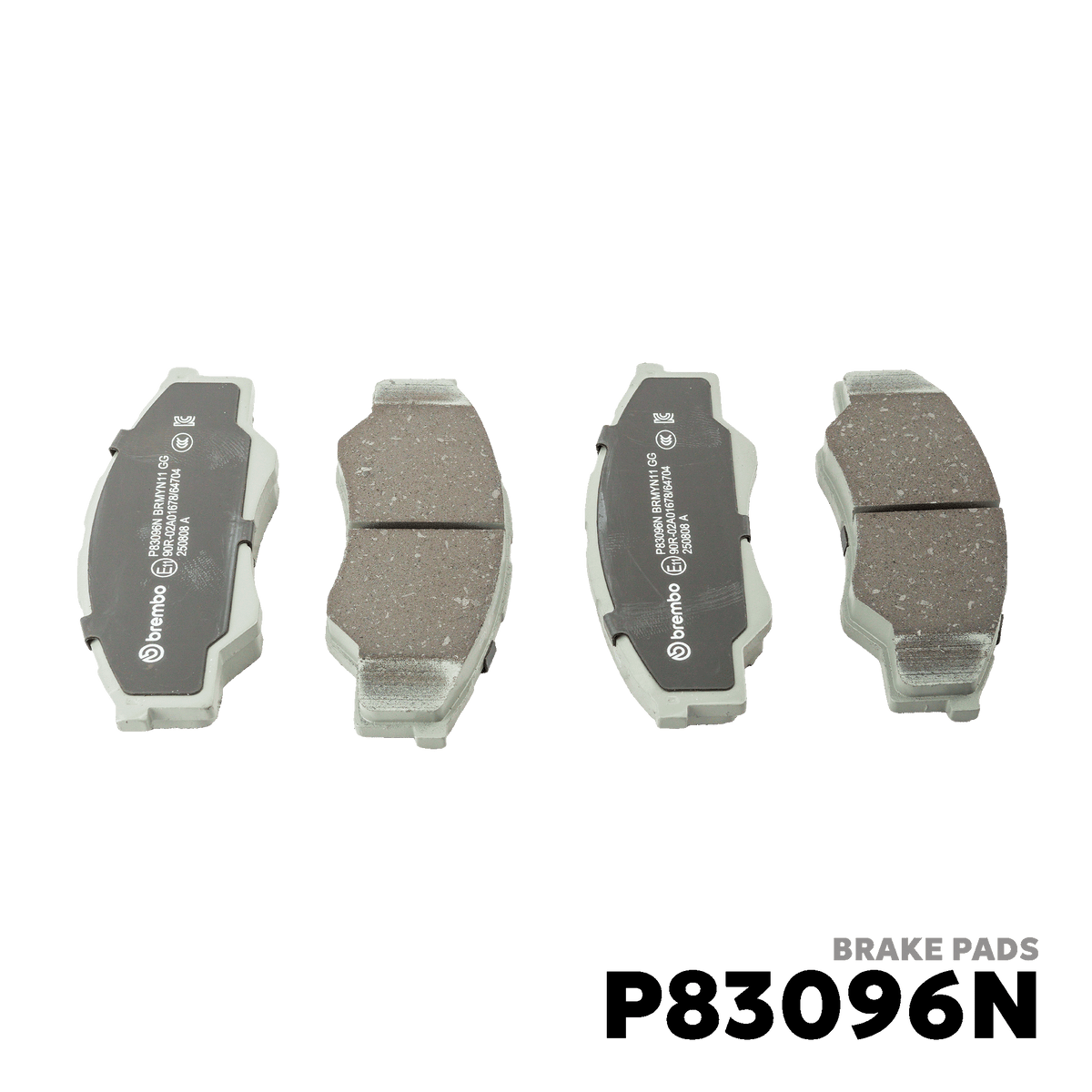 2005 - 2015 TOYOTA INNOVA GEN 1 BRAKE PAD - BREMBO - P83096N