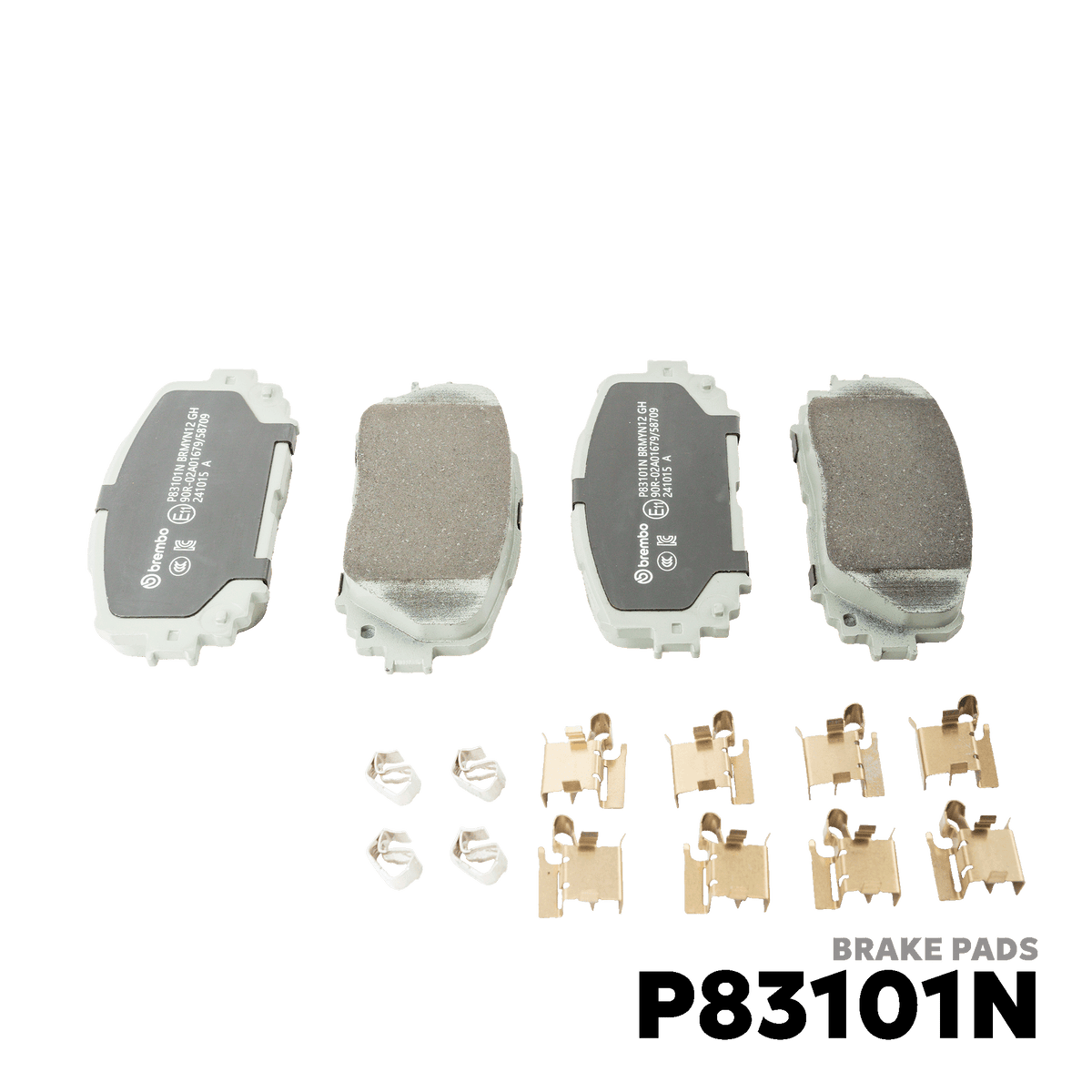 2013 - 2026 TOYOTA VIOS GEN 3 / 4 BRAKE PAD - BREMBO - P83101N