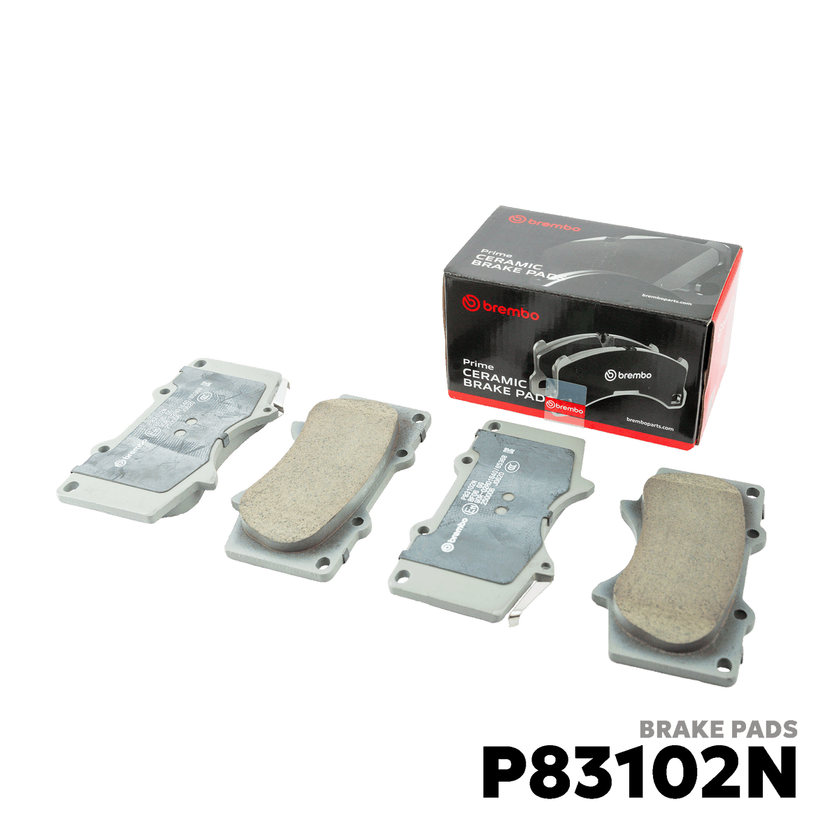 2012 - 2015 TOYOTA FORTUNER GEN 1 BRAKE PAD - BREMBO - P83102N