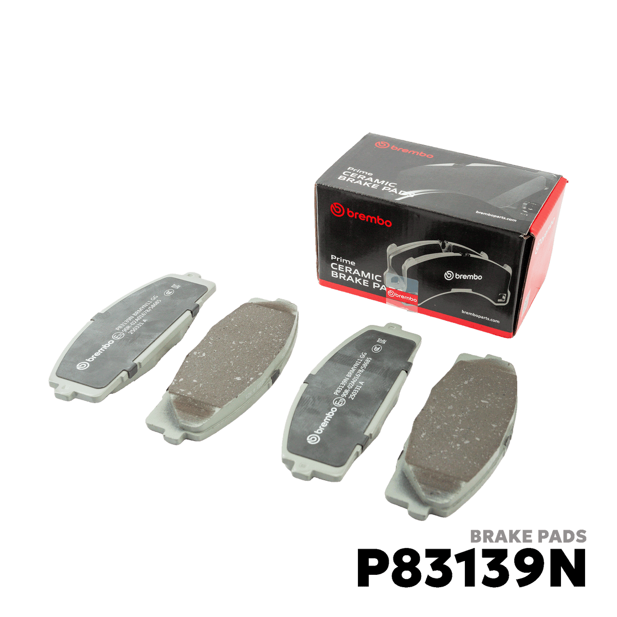 2015 - 2021 TOYOTA AVANZA GEN 2 BRAKE PAD - BREMBO - P83139N