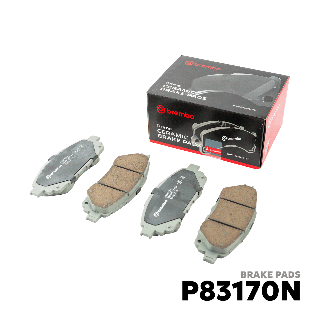 2016 - 2025 TOYOTA INNOVA GEN 2 BRAKE PAD - BREMBO - P83170N