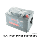 2014 - 2016 VOLKSWAGEN JETTA TDI DSL BATTERY - EMTRAC PLUS - PLATINUM DIN 65 565106590