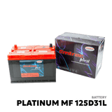 2005 - 2015 TOYOTA FORTUNER DSL BATTERY - EMTRAC PLUS - PLATINUM MF 125D31L