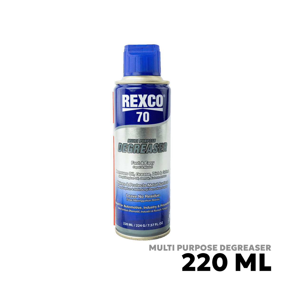 REXCO 70 220ML MULTI PURPOSE DEGREASER