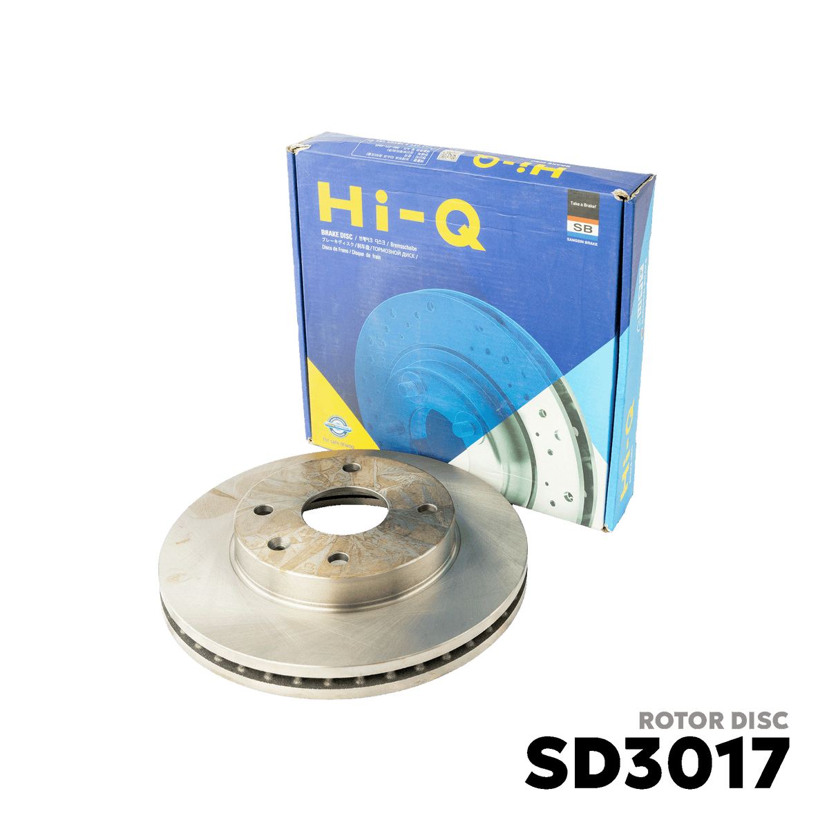 2001 - 2008 CHEVROLET OPTRA J200 ROTOR DISC - HI-Q - SD3017