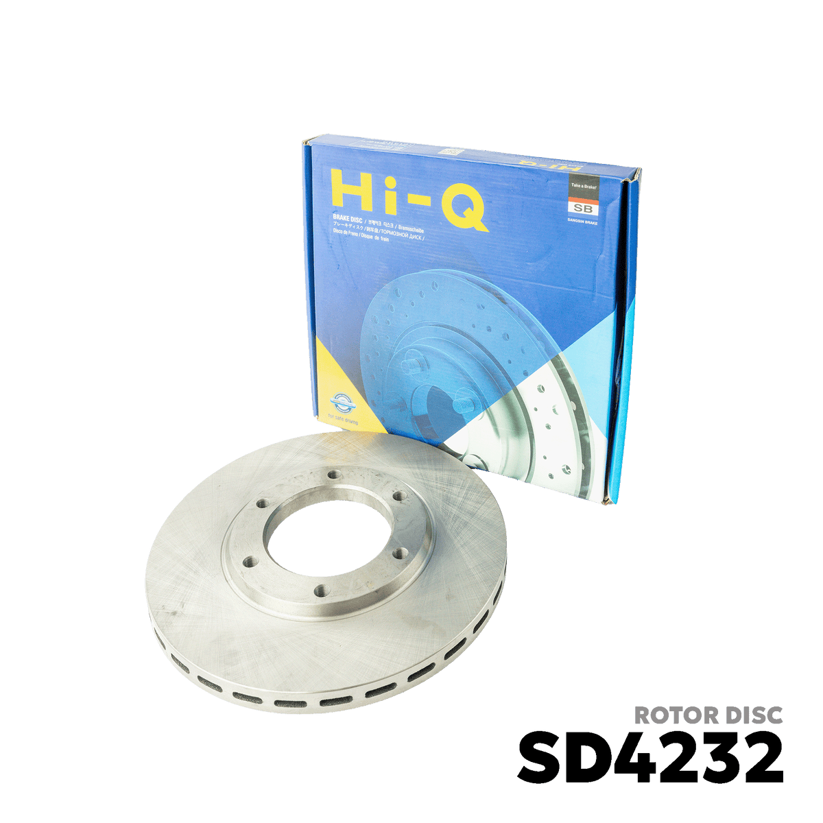 1992 - 2002 NISSAN PATROL / SUPER SAFARI ROTOR DISC - HI-Q - SD4232