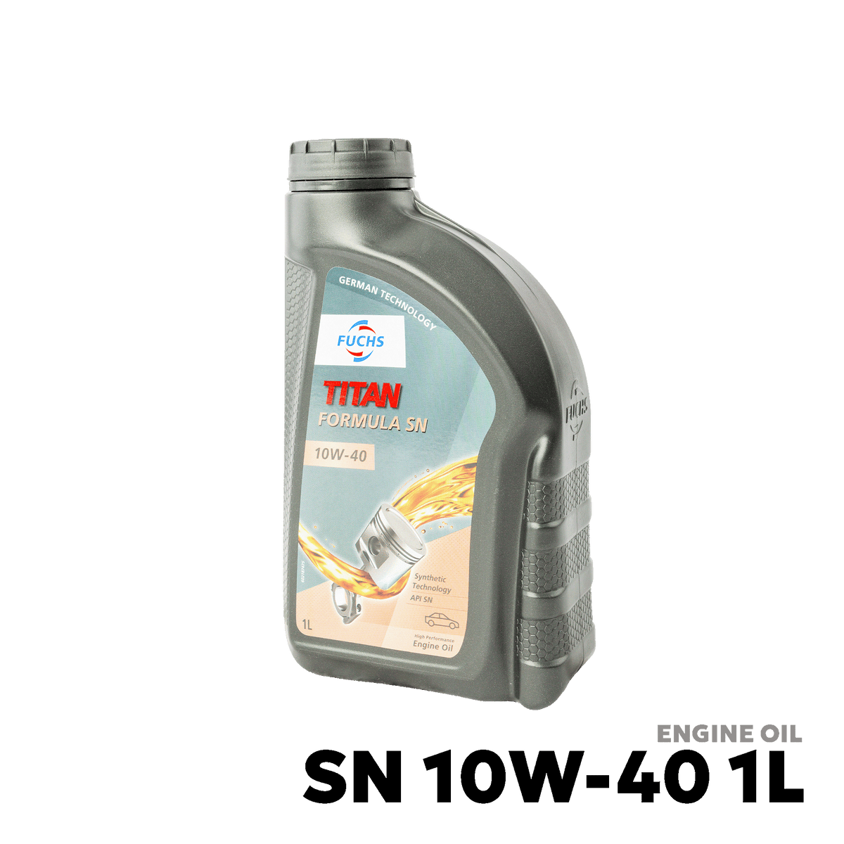 2003 - 2016  TOYOTA VIOS GEN 1 / 2 / 3 ENGINE OIL - FUCHS - SN 10W-40 1L