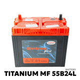 2003 - 2022 TOYOTA VIOS GEN 1 / 2 / 3 / 4 BATTERY - EMTRAC PLUS - TITANIUM MF 55B24L