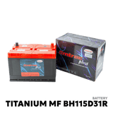 1995 - 2026 ISUZU ELF / NKR / NPR / NHR BATTERY - EMTRAC PLUS - TITANIUM MF BH115D31R