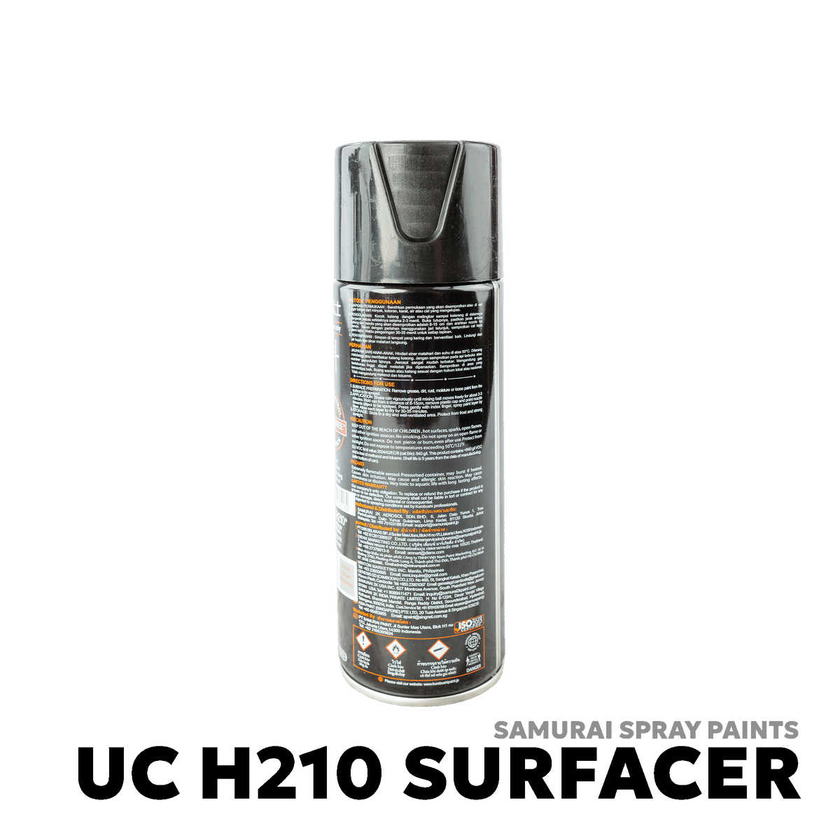ALL VEHICLES SPRAY PAINT - SAMURAI - UC H210 SURFACER
