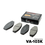 1978 - 1988 TOYOTA CRESSIDA 18R BRAKE PADS - NUVO-PRO - VA-103K