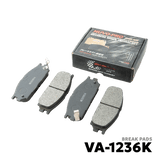 1991 - 1993 MITSUBISHI GALANT GL 1.5 BRAKE PAD - NUVO-PRO - VA-1236K