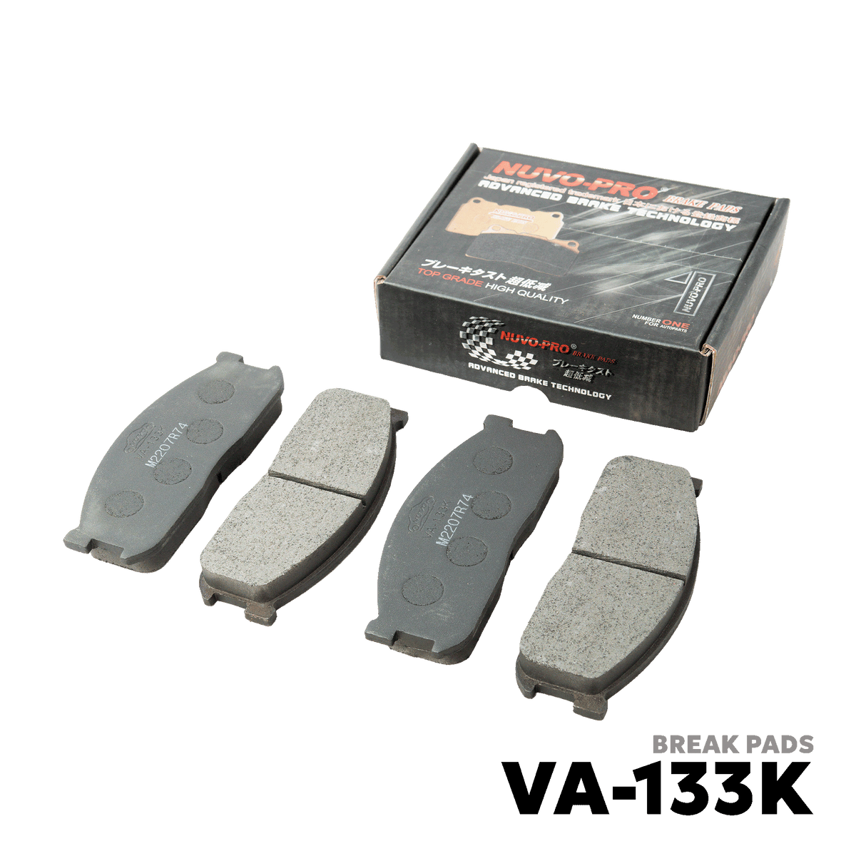 1990 - 1997 KIA BESTA / BONGO BRAKE PAD - NUVO-PRO - VA-133K