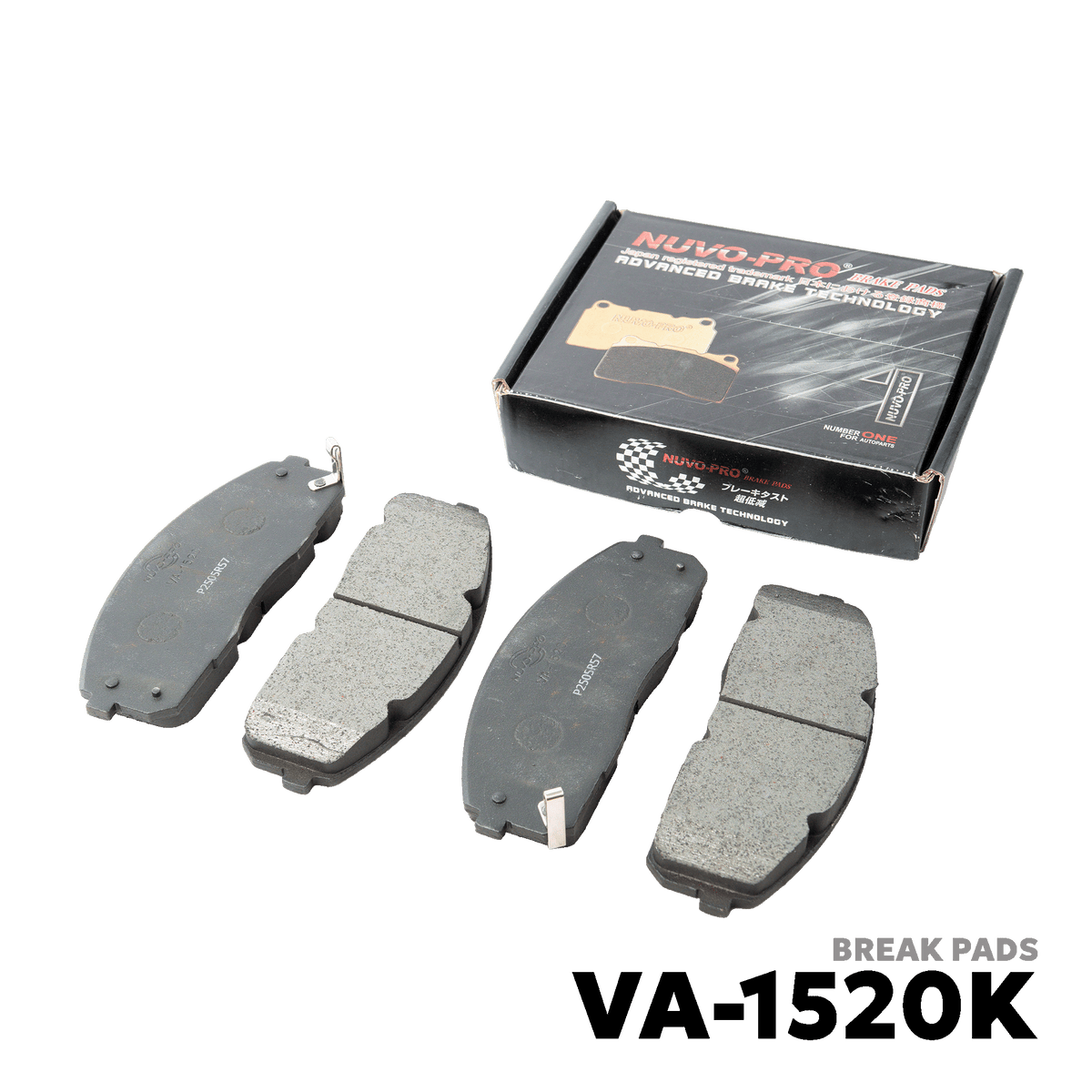 2007 - 2021 HYUNDAI H-100 / PORTER BRAKE PAD - NUVO-PRO - VA-1520K