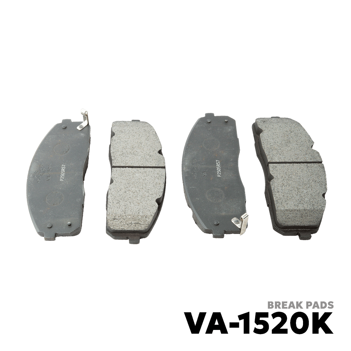 2007 - 2021 HYUNDAI H-100 / PORTER BRAKE PAD - NUVO-PRO - VA-1520K