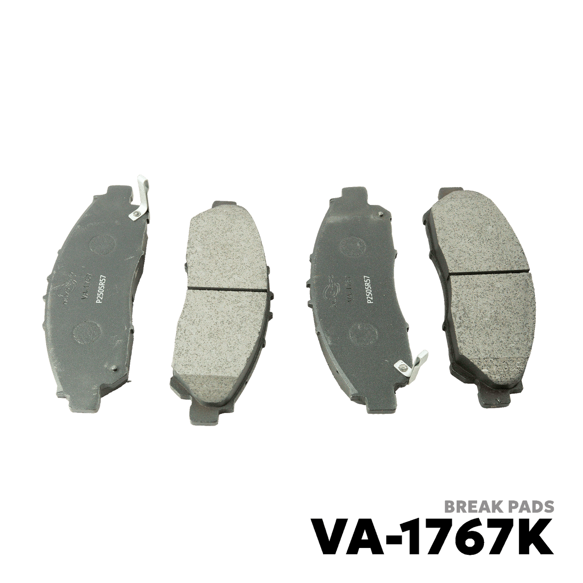 2019 - 2023 TOYOTA HIACE COMMUTER DELUXE BRAKE PADS - NUVO-PRO - VA-1767K