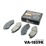2018 - 2022 TOYOTA RUSH BRAKE PADS - NUVO-PRO - VA-1859K