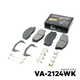 1990 - 1991 TOYOTA LITEACE BRAKE PADS - NUVO-PRO - VA-2124WK
