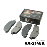 1993 - UP TOYOTA COASTER BRAKE PAD - NUVO-PRO - VA-2148K