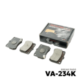1990 - 1999 KIA PRIDE HATCHBACK / SEDAN BRAKE PAD - NUVO-PRO - VA-234K