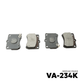 1990 - 1999 KIA PRIDE HATCHBACK / SEDAN BRAKE PAD - NUVO-PRO - VA-234K