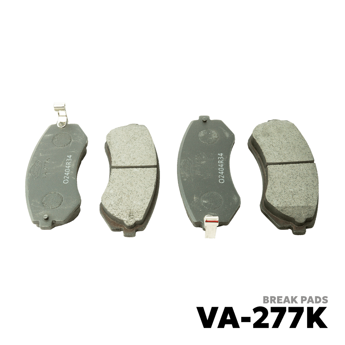 2001 - 2003 NISSAN SAFARI 3.0 / 4.2 BRAKE PAD - NUVO-PRO - VA-277K