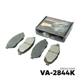 2016 - 2022 TOYOTA INNOVA BRAKE PADS - NUVO-PRO - VA-2844K