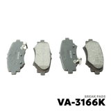 2014 - 2019 MAZDA 3 SKYACTIV BRAKE PAD - NUVO-PRO - VA-3166K