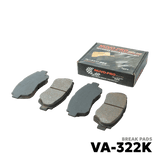 1991 - 1999 TOYOTA CAMRY BRAKE PAD - NUVO-PRO - VA-322K