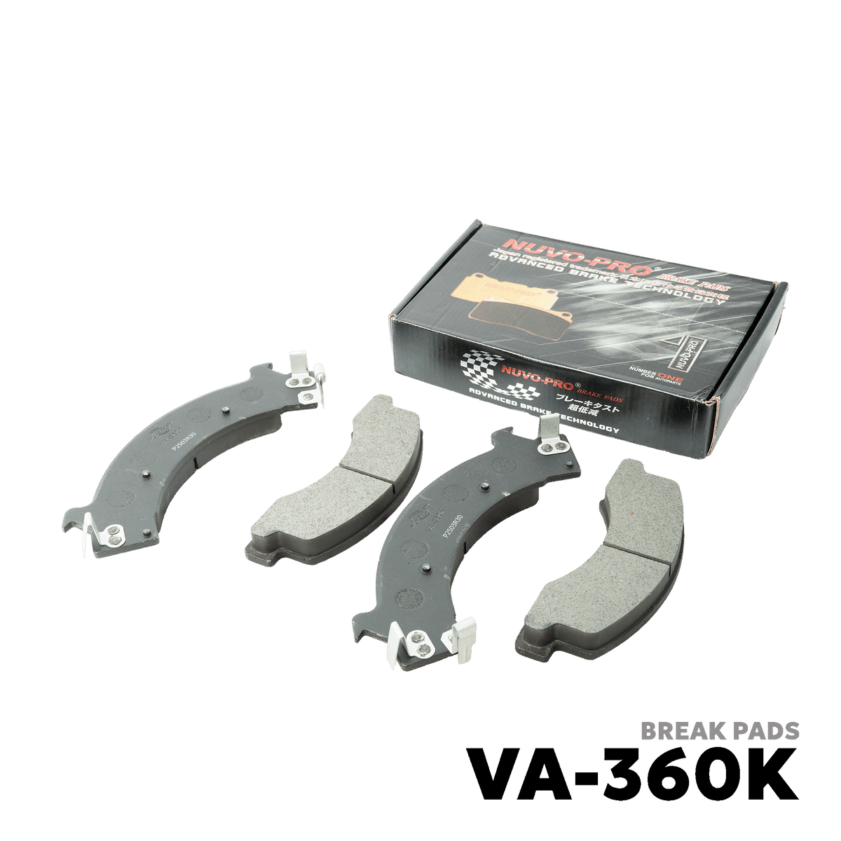 1984 - 2003 ISUZU ELF NKR55 / NKR57 BRAKE PAD - NUVO-PRO - VA-360K