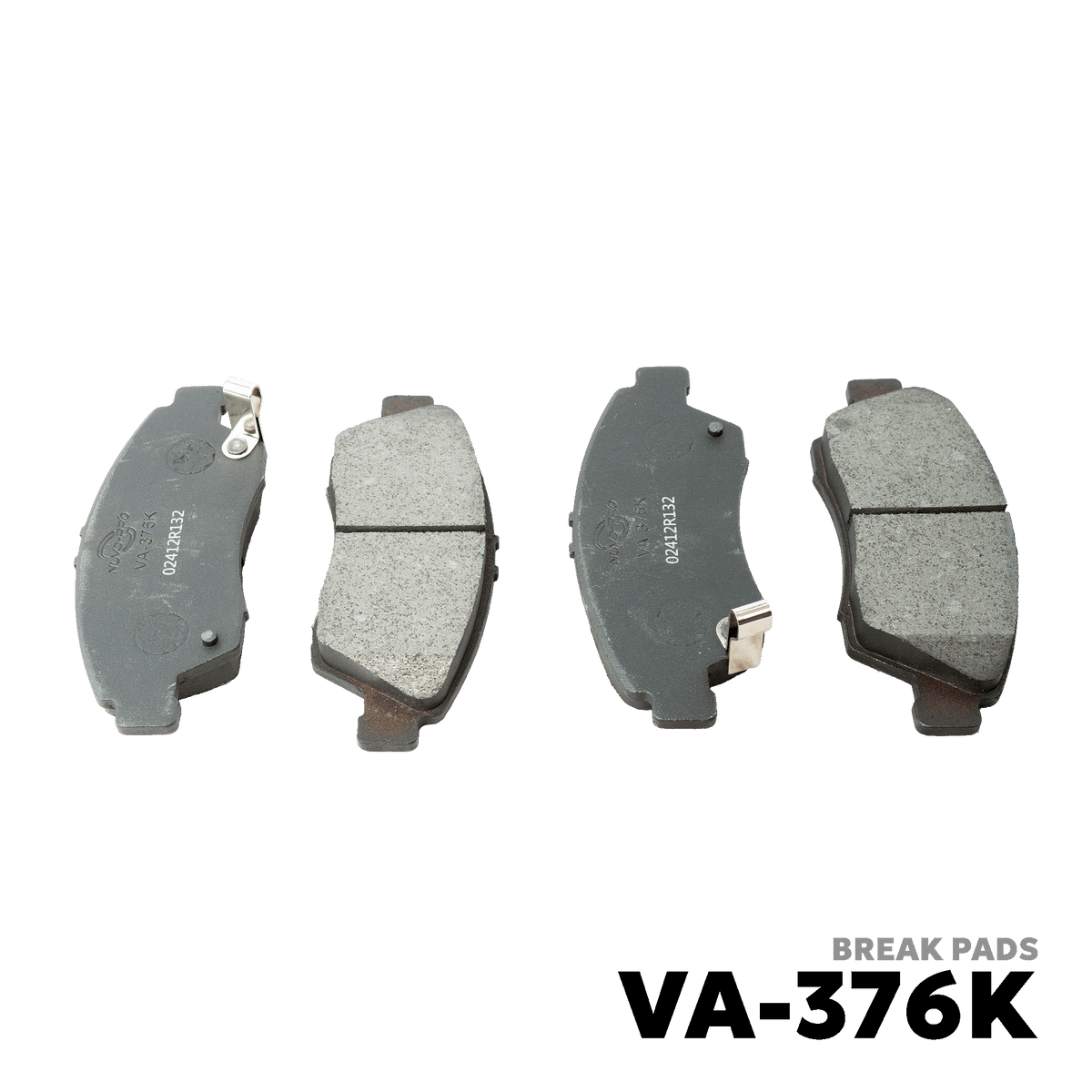 2008 - 2013 HONDA JAZZ 1.3 / 1.5 BRAKE PAD - NUVO-PRO - VA-376K