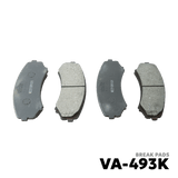 2003 - 2006 MITSUBISHI PAJERO 3.0 BRAKE PAD - NUVO-PRO - VA-493K