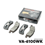 2013 - 2022 MITSUBISHI MIRAGE HATCHBACK BRAKE PAD - NUVO-PRO - VA-6100WK