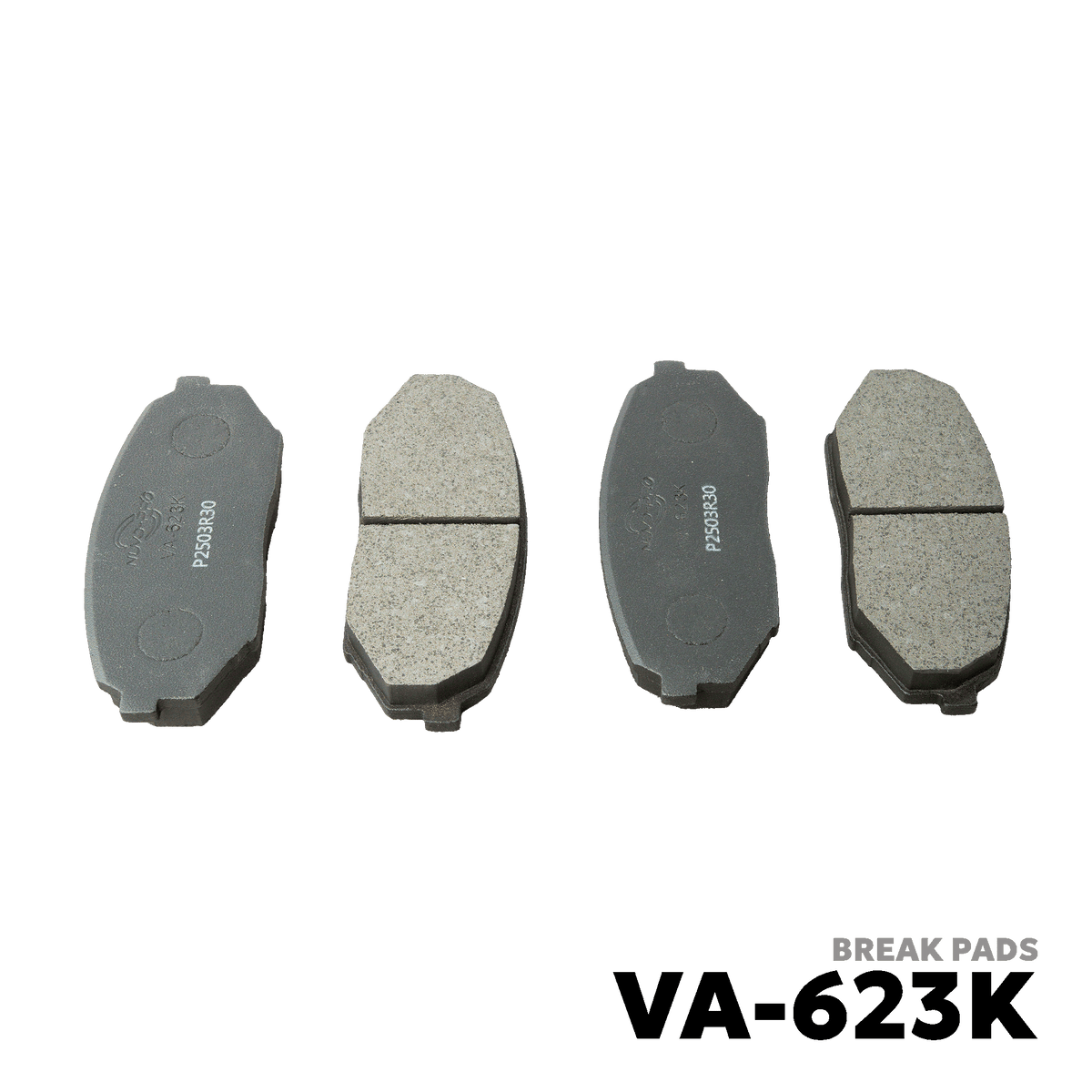 1994 - 1998 MITSUBISHI PAJERO MINI BRAKE PAD - NUVO-PRO - VA-623K