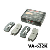2003 - PRESENT MITSUBISHI PAJERO BRAKE PAD - NUVO-PRO - VA-632K