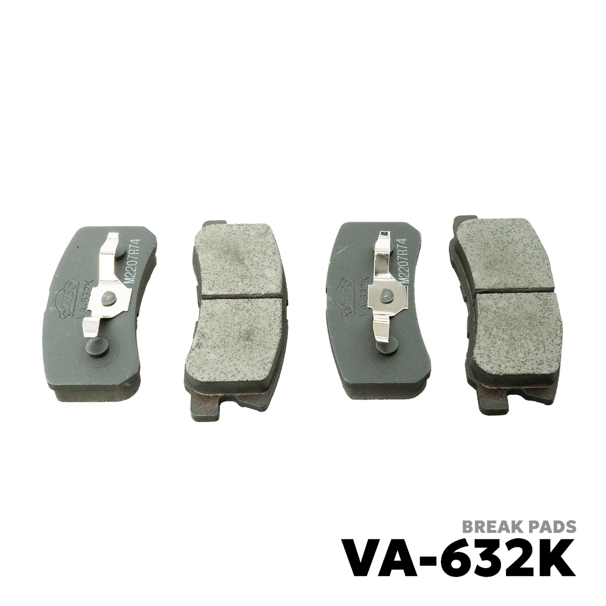 2003 - PRESENT MITSUBISHI PAJERO BRAKE PAD - NUVO-PRO - VA-632K